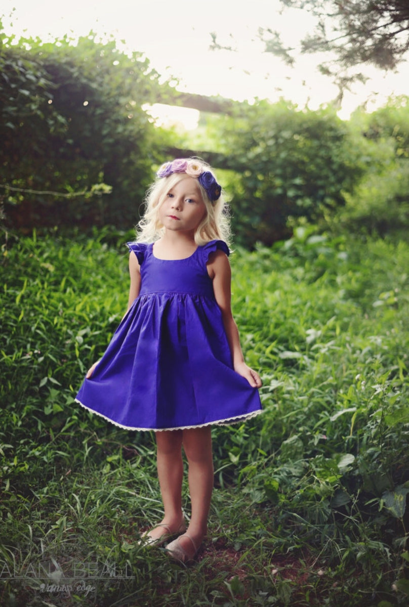 Olivia Dress - Royal Blue – Plaingirl